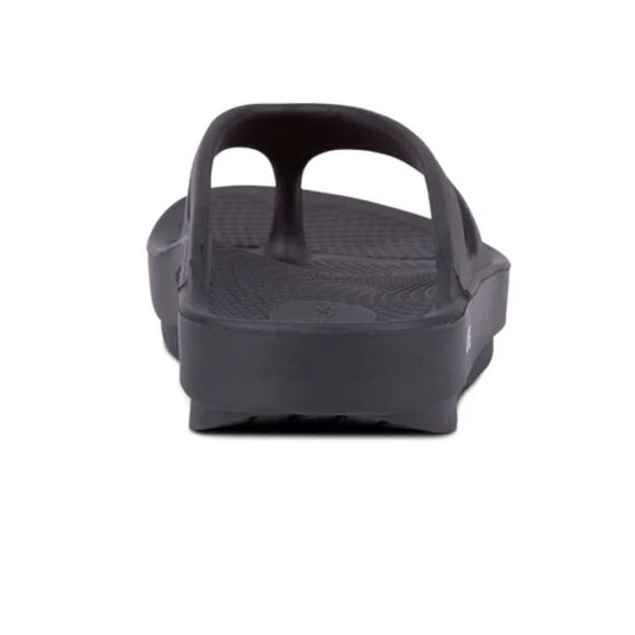 OOFOS ORIGINAL THONG SANDALS in Black Size M 6 / W 8 - Picture 4 of 7